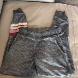 Roll over waist joggers